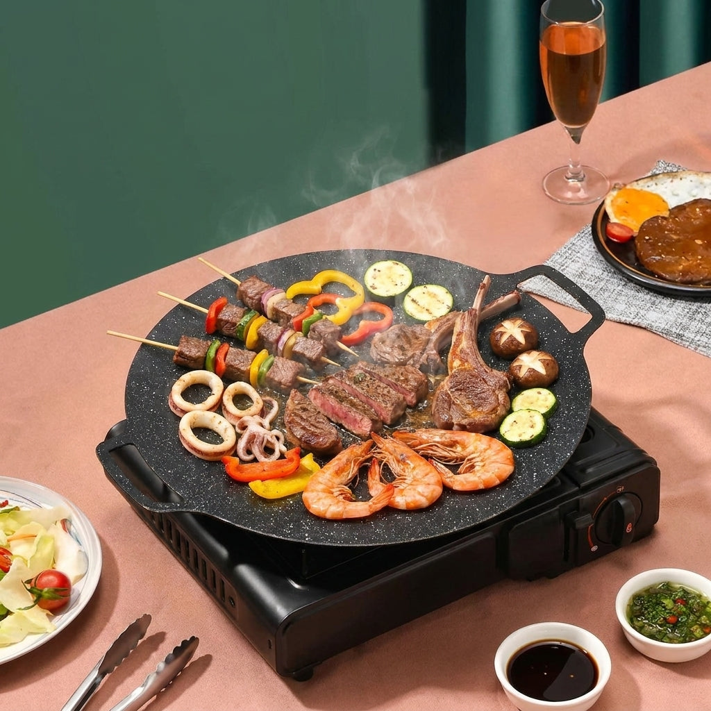 Plancha Coreana Asado De Disco 33cm