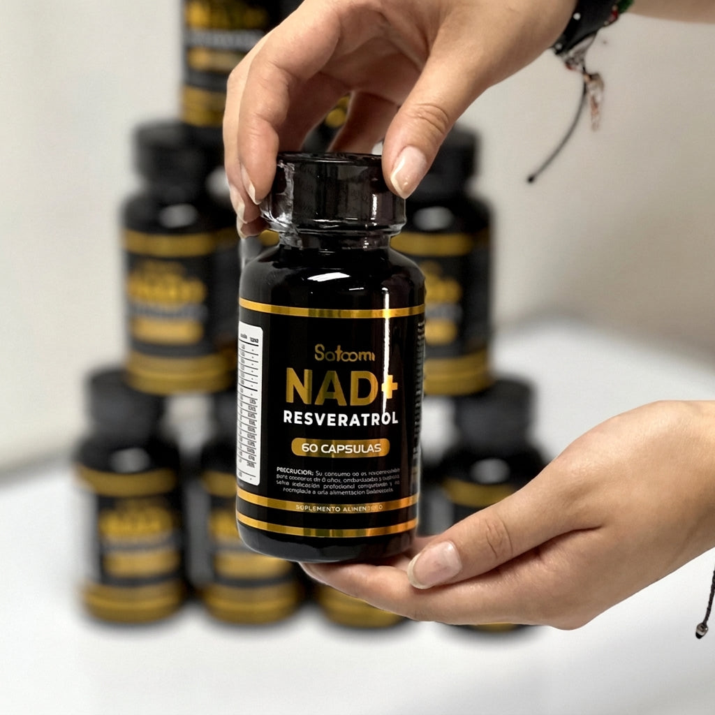 Resveratrol + NAD Satoomi 60 Cápsulas