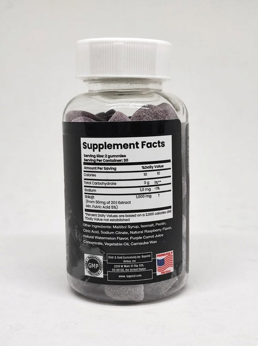 Shilajit Gomitas 60 Gomitas