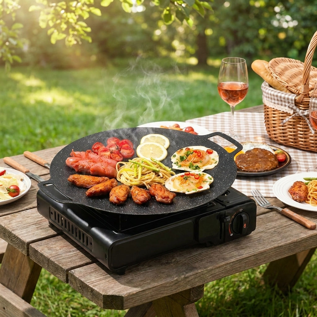 Plancha Coreana Asado De Disco 33cm