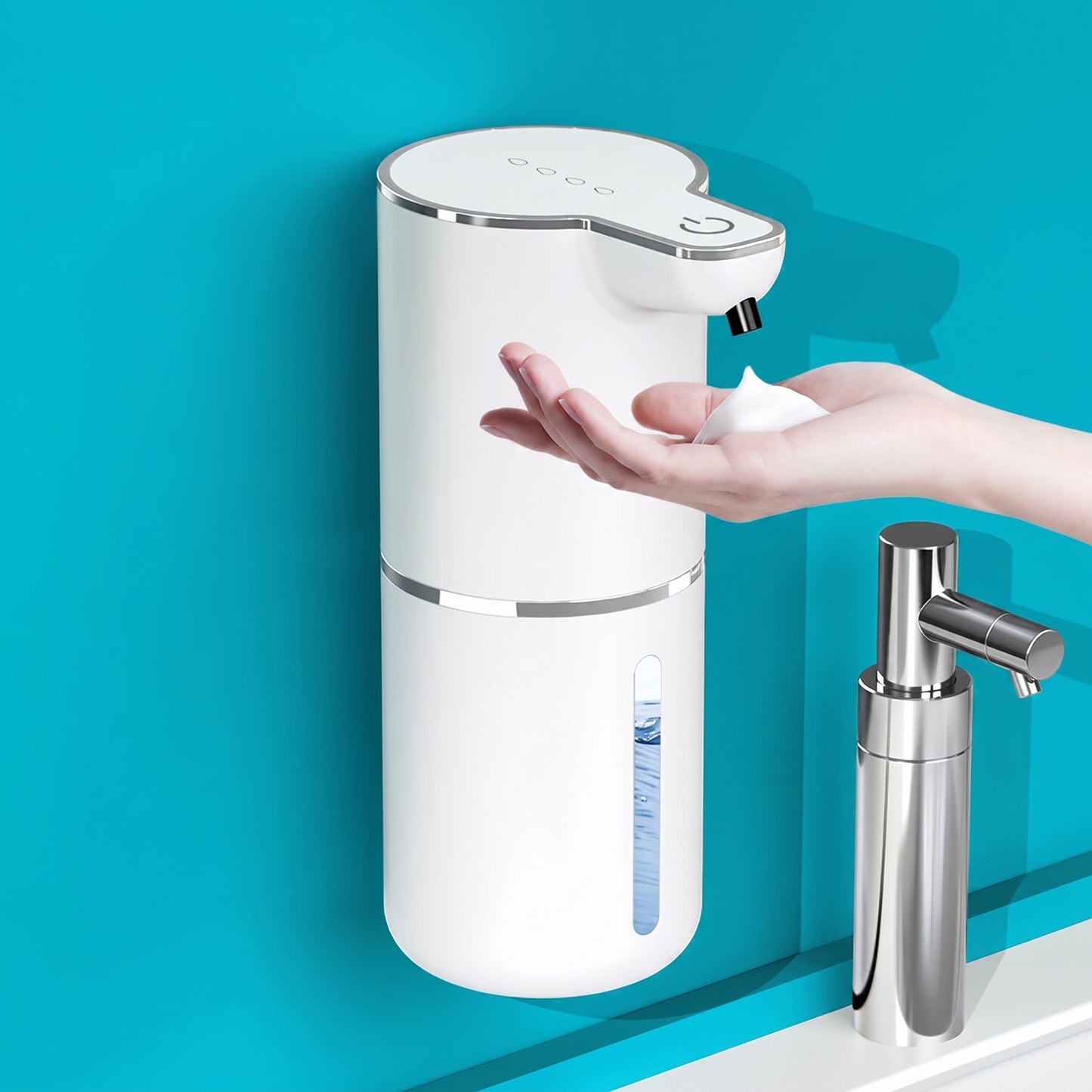 Dispensador Automático de Jabón con Sensor Inteligente