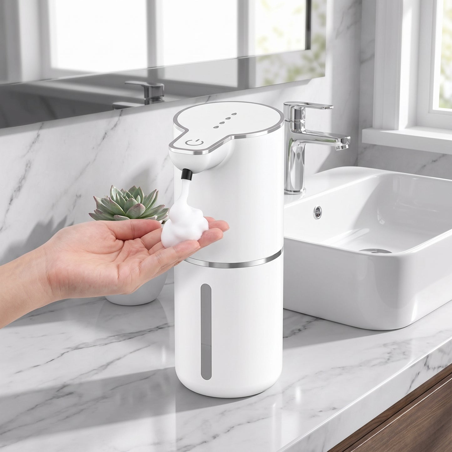 Dispensador Automático de Jabón con Sensor Inteligente